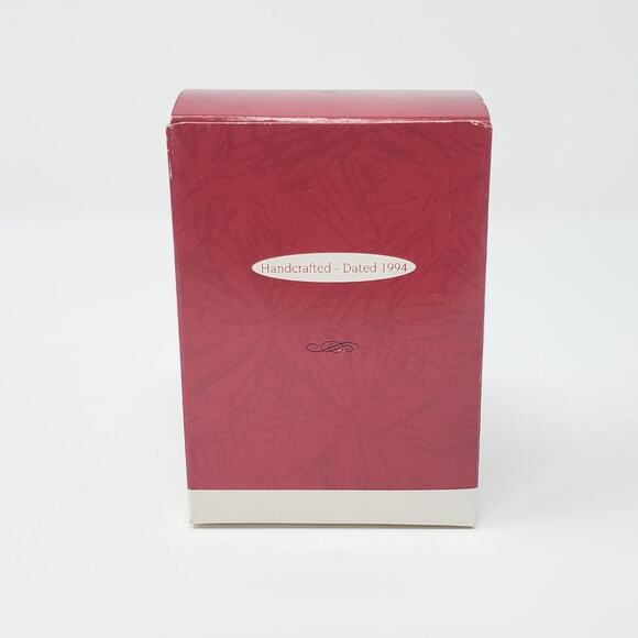 1994 Hallmark Our Christmas Together Clip-On Keepsake Handcrafted Ornament - Picture 2 of 5